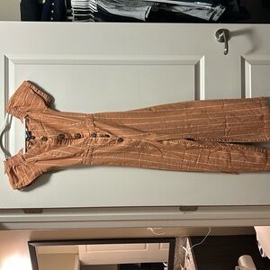 Off shoulder jumpsuit summer